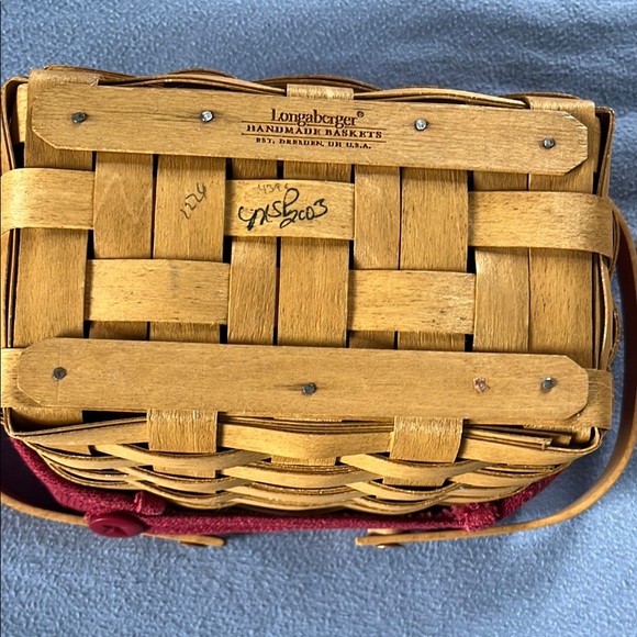 Longaberger Little Market Basket - Picture 5 of 5